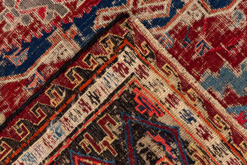 Antique Sumak Area Rug (6' x 9')